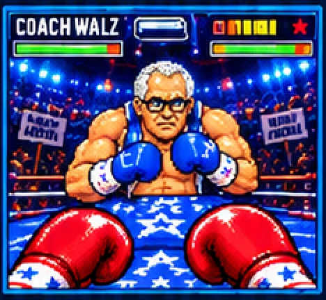 First-person round against Coach Walz
