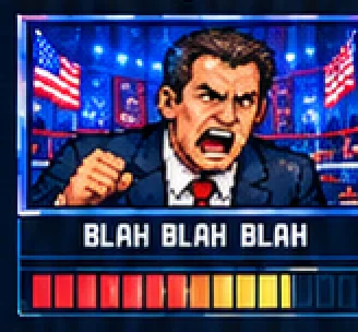 Blah blah blah — The outrage channel. Same argument, louder this time.